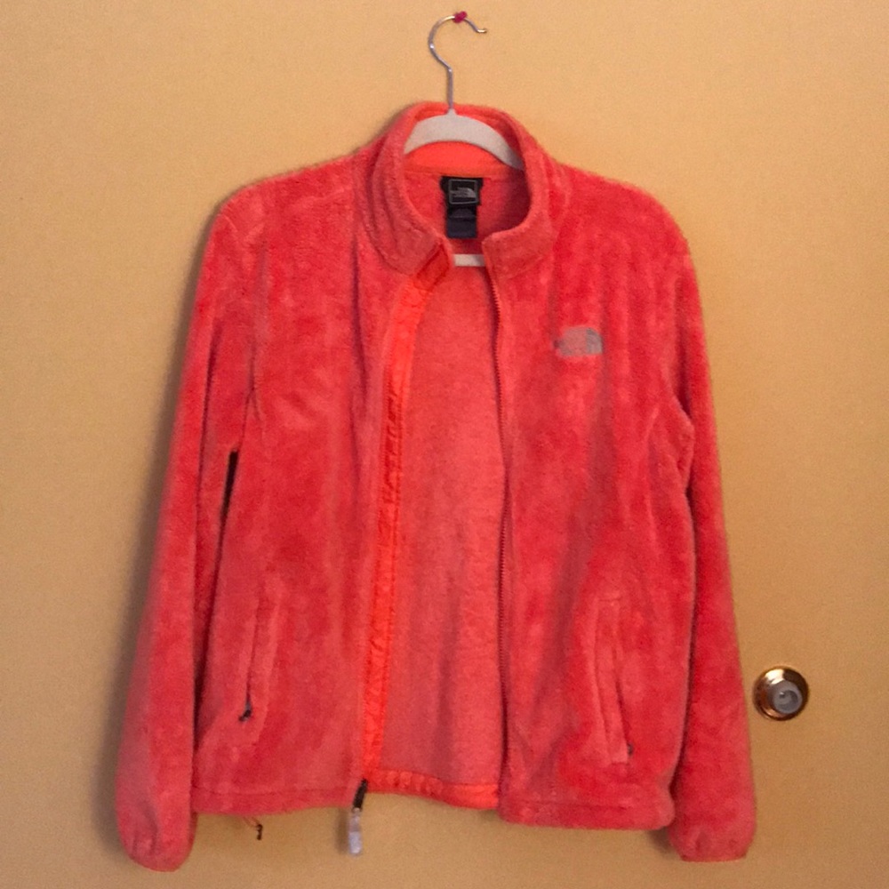 Soft Orange North Face Jacket